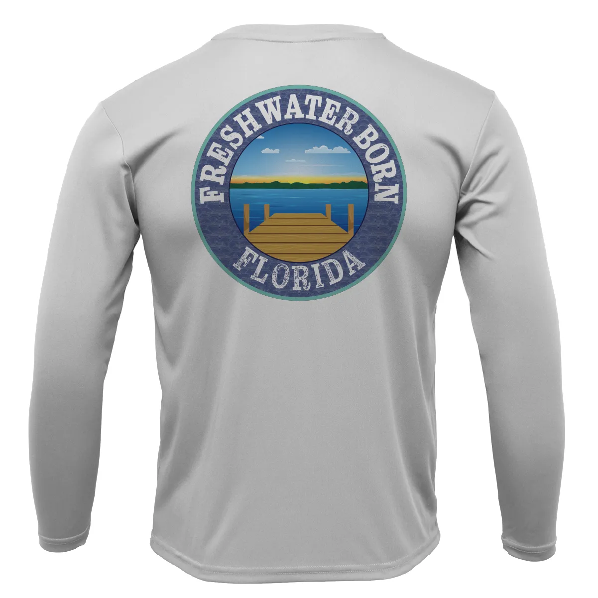 FSU Garnet and Gold Freshwater Born Girl's Long Sleeve UPF 50  Dry-Fit Shirt