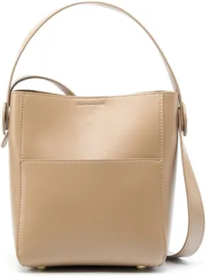 Genuine Leather Bucket Bag for Women Crossbody Shoulder Purse and Satchel Hobo Purse Designer Work Handbags