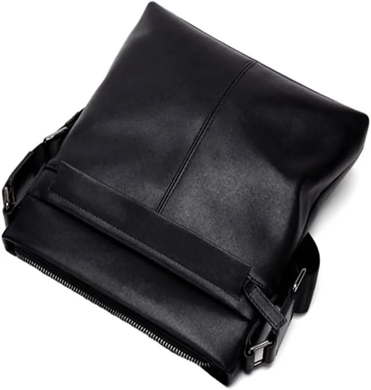 Genuine Leather Men's Bag Shoulder Bag Vertical Section Business Casual Men's Bag Crossbody Bag Backpacks
