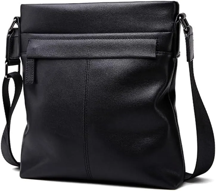 Genuine Leather Men's Bag Shoulder Bag Vertical Section Business Casual Men's Bag Crossbody Bag Backpacks