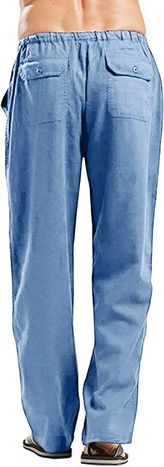 GIERIDUC Men's Zipper Fly Flare Leg Pants Big and Tall Sweat Pants for Men Striped Dress Pants Men's Men's Pants Long Length