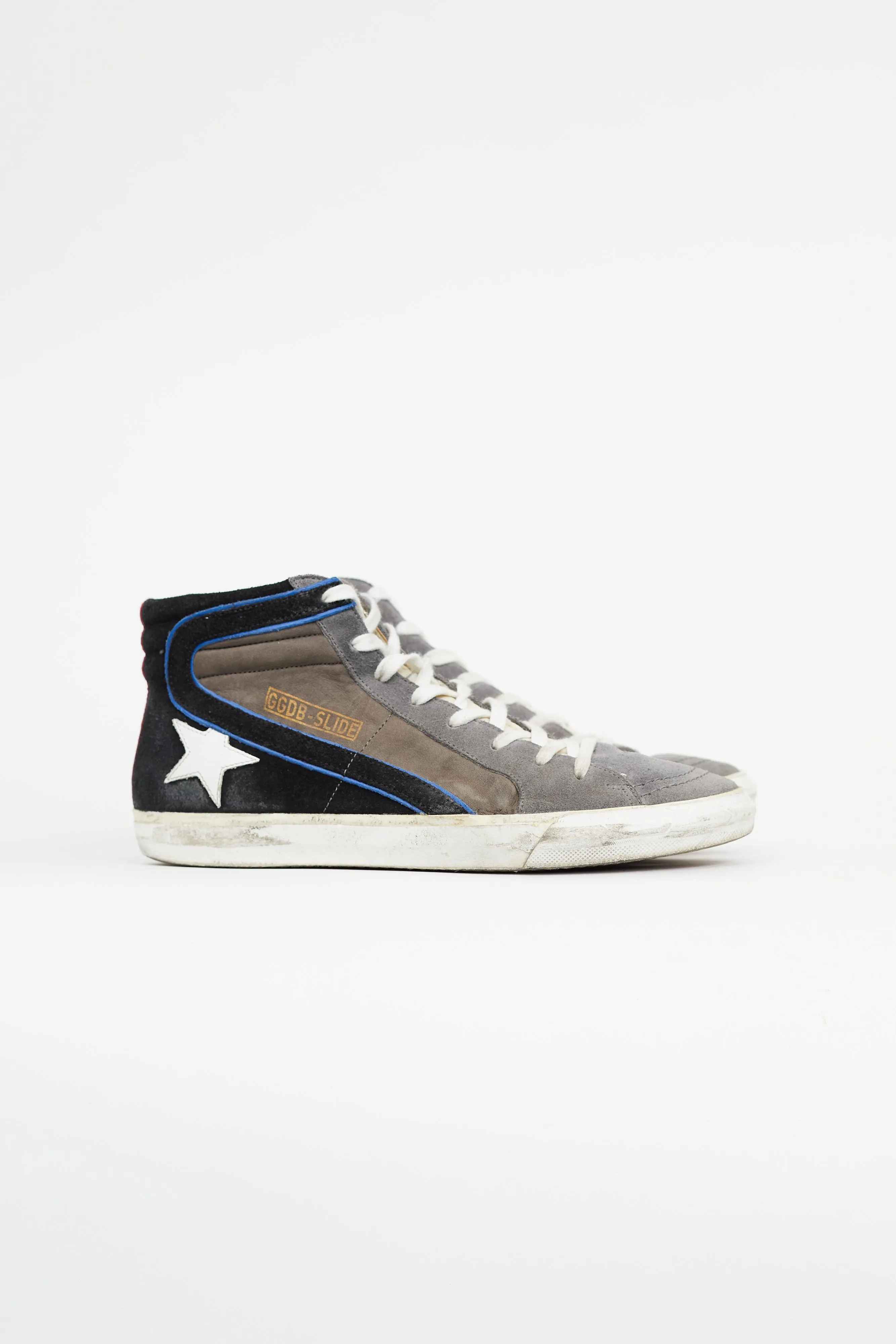 Grey & Multicolour Slide Sneaker