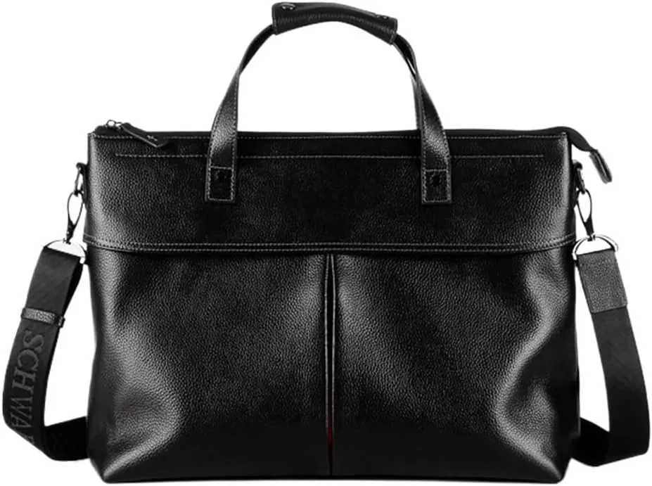 Handbag Men's Leather Men's Bags Casual Computer Bag Layer Cowhide Briefcase