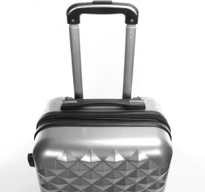 Hardside Expandable Spinner Wheel,Luggages, Teal, 20" Carry-On (SILVER)