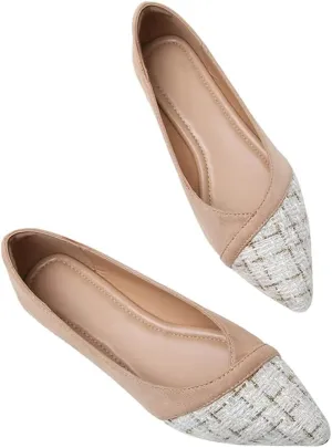 Hee grand Flats for Women Pointed Toe Slip on Ballet Flats Comfortable Dress Shoes Lightweight Casual Loafers