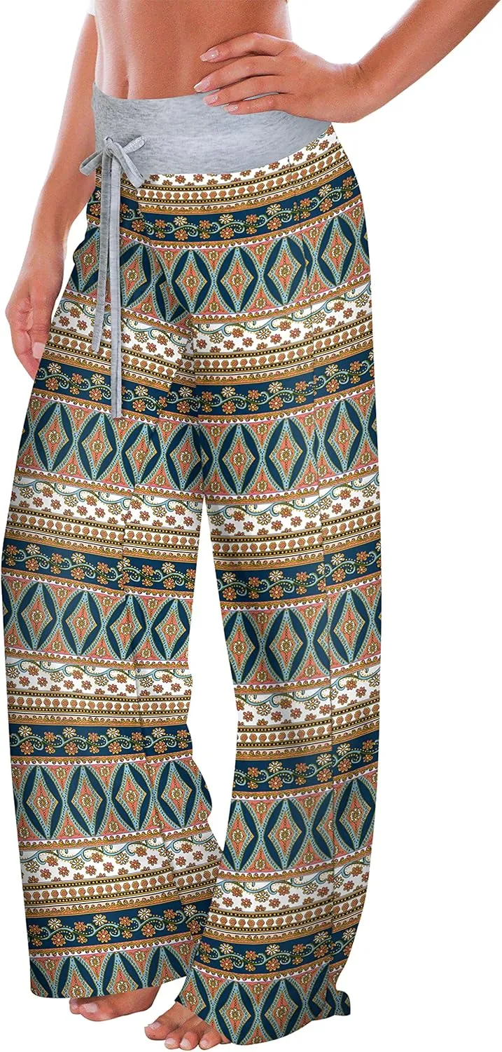 Herose Tall Ladies Soft Flared Leggings Pants Floor Length S-2XL