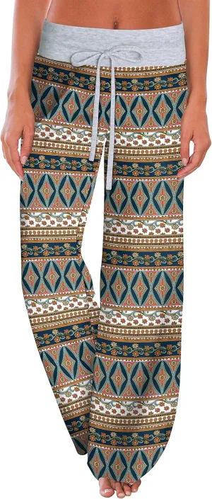 Herose Tall Ladies Soft Flared Leggings Pants Floor Length S-2XL