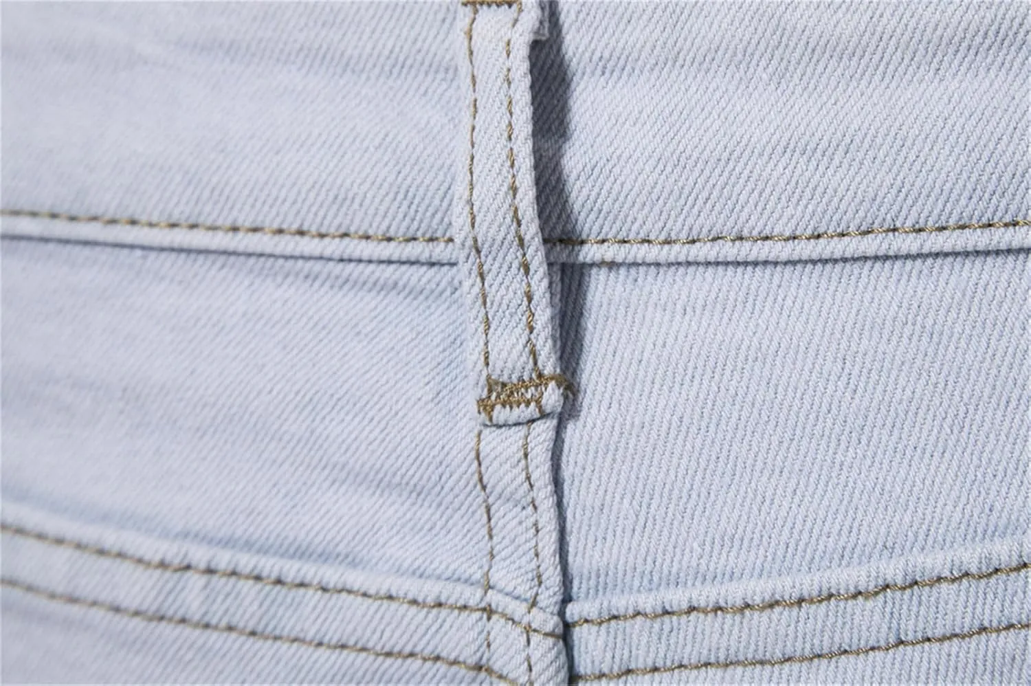Jean Pants for Men Slim Fit Straight Leg Jean Stretch Skinny Denim Pencil Pants Distressed Comfort Flex Waist Pants