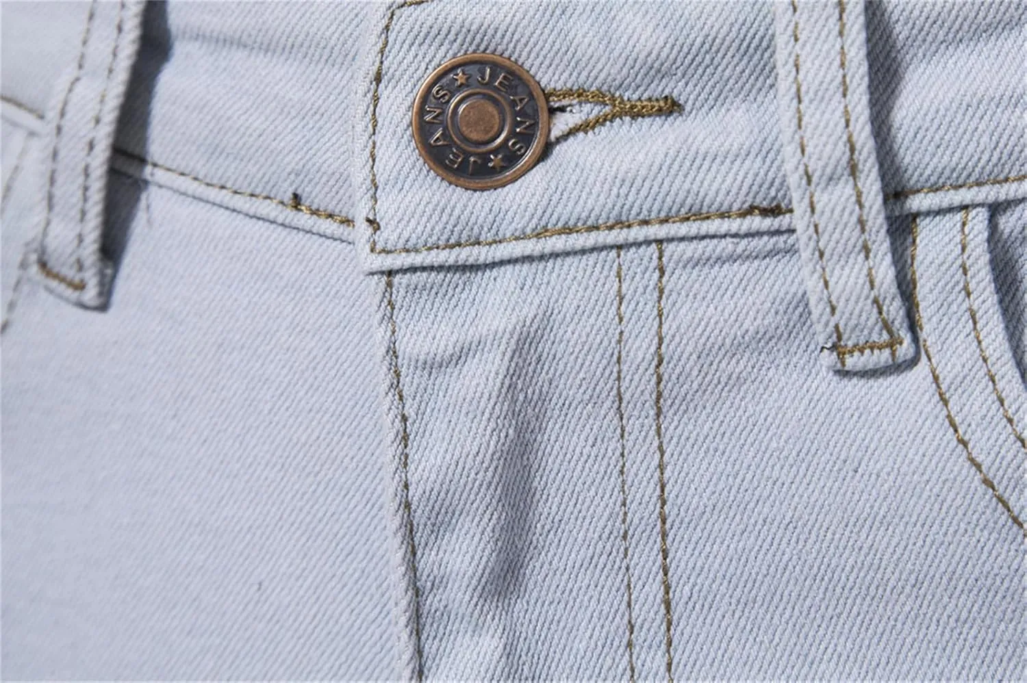 Jean Pants for Men Slim Fit Straight Leg Jean Stretch Skinny Denim Pencil Pants Distressed Comfort Flex Waist Pants