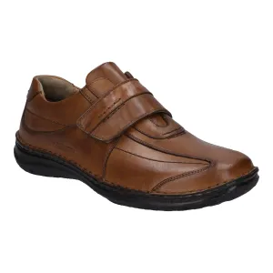 Josef Seibel 43332 Alec Mens Cognac Leather Slip On Shoes