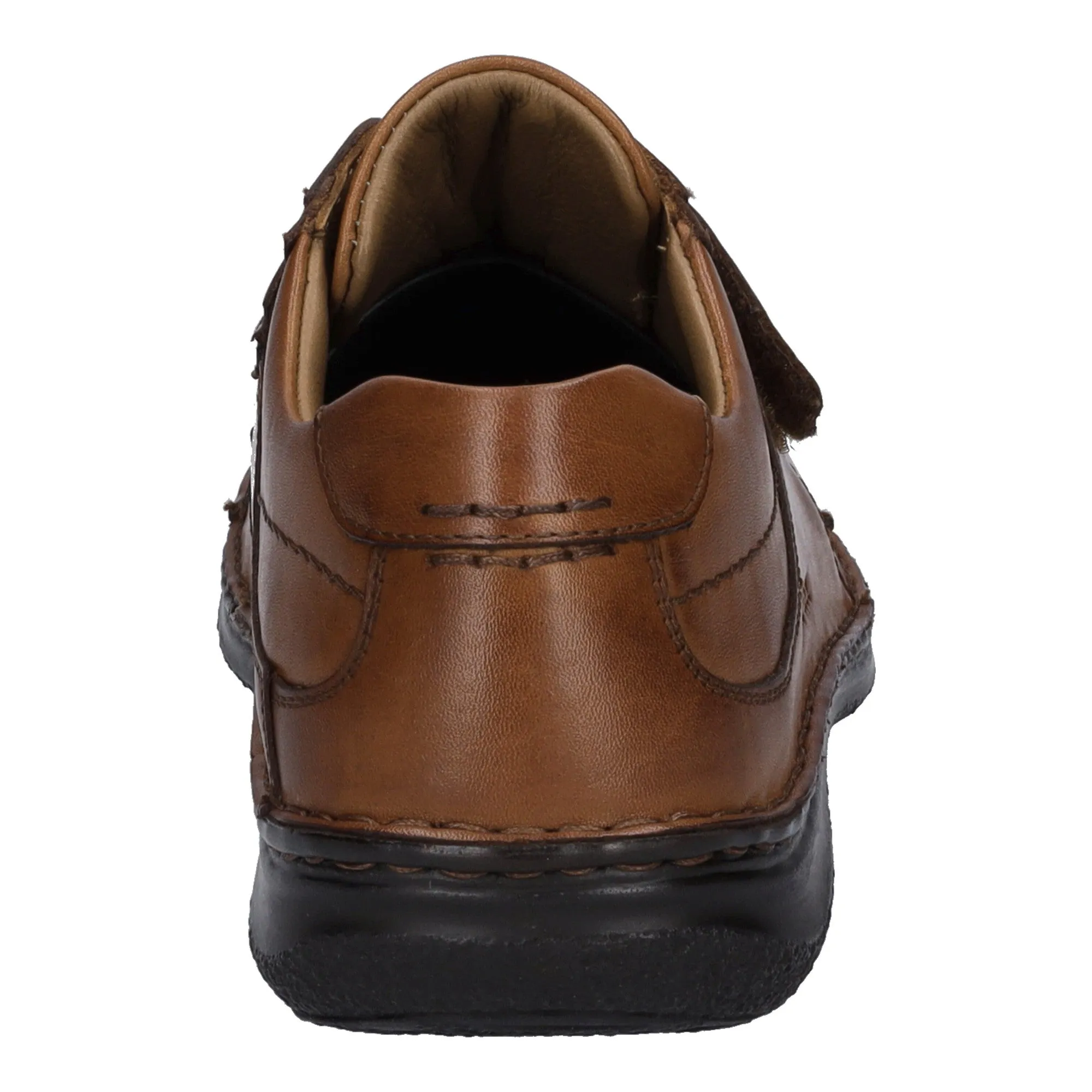 Josef Seibel 43332 Alec Mens Cognac Leather Slip On Shoes
