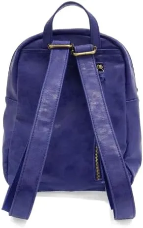 Joy Susan Women's Fashion Purse Frankie Soft Backpack Hand Bag - Cobalt