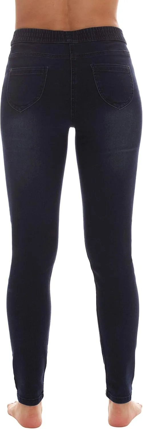 Just Love Ripped Denim Jeggings for Women Jeans Leggings