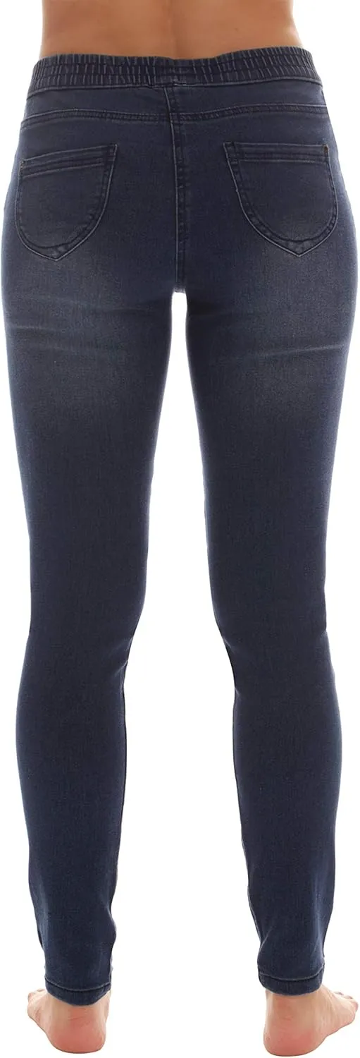 Just Love Ripped Denim Jeggings for Women Jeans Leggings