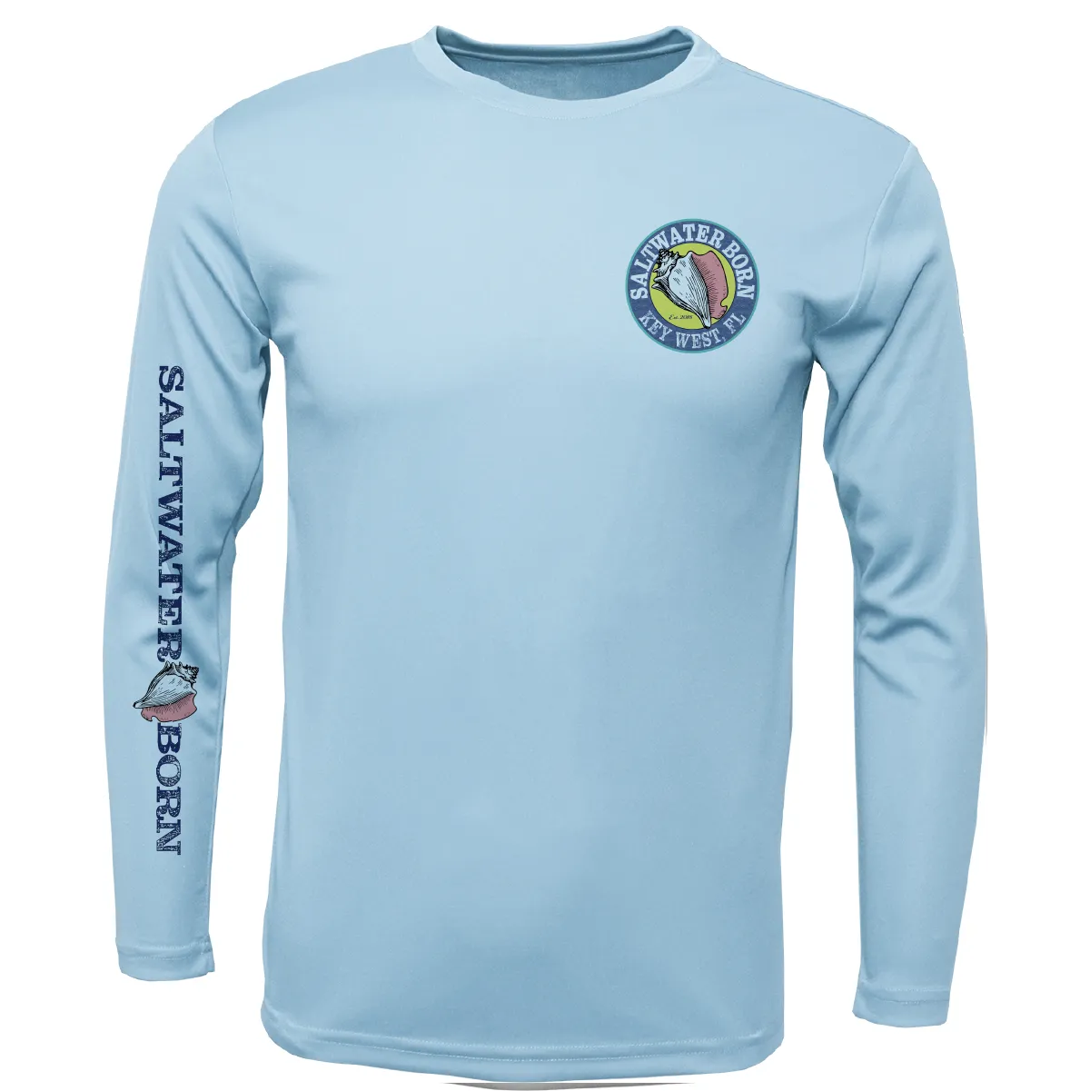 Key West, FL Jumbo Shrimp Long Sleeve UPF 50  Dry-Fit Shirt