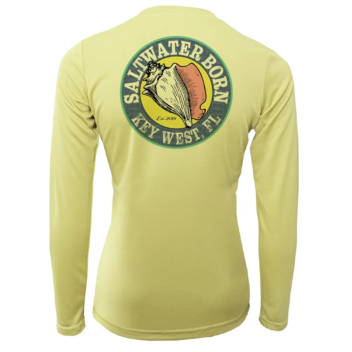 Key West Horseshoe Crab Women's Long Sleeve UPF 50  Dry-Fit Shirt