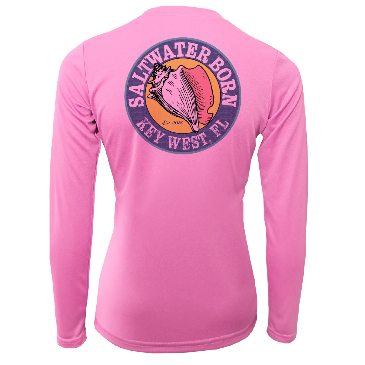 Key West Horseshoe Crab Women's Long Sleeve UPF 50  Dry-Fit Shirt