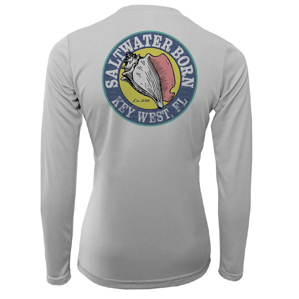 Key West Horseshoe Crab Women's Long Sleeve UPF 50  Dry-Fit Shirt