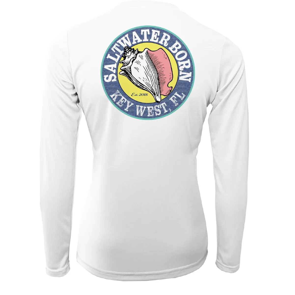 Key West Horseshoe Crab Women's Long Sleeve UPF 50  Dry-Fit Shirt