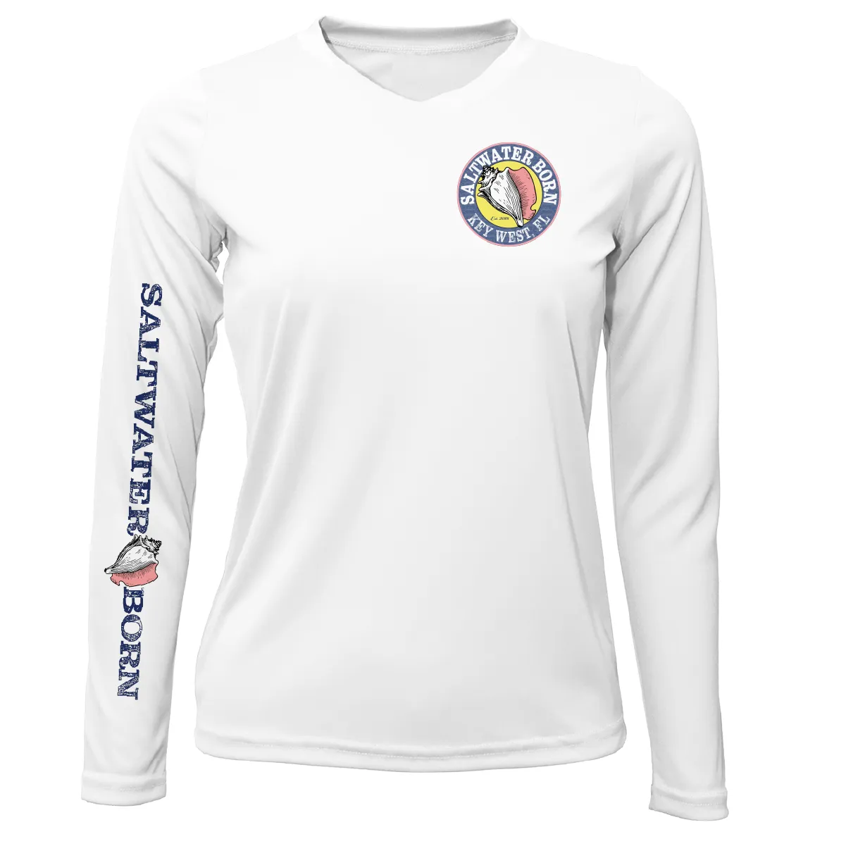 Key West Island Time Women's Long Sleeve UPF 50  Dry-Fit Shirt
