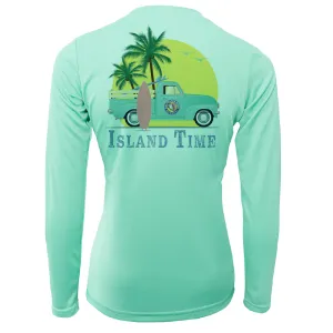 Key West Island Time Women's Long Sleeve UPF 50  Dry-Fit Shirt