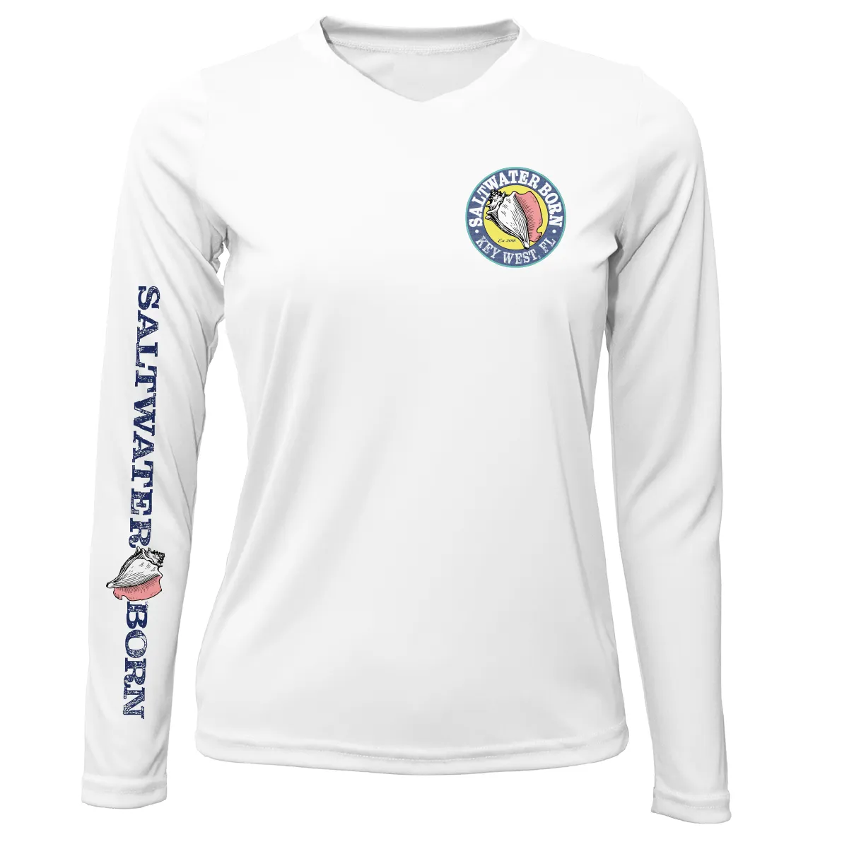 Key West "Surrender The Booty" Women's Long Sleeve UPF 50  Dry-Fit Shirt
