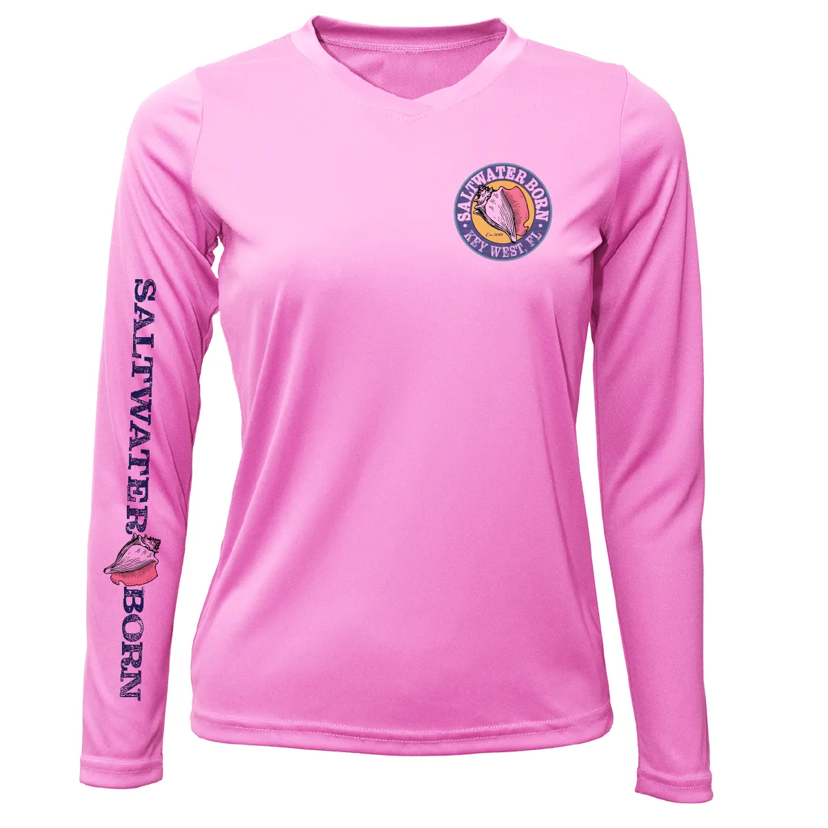 Key West "Surrender The Booty" Women's Long Sleeve UPF 50  Dry-Fit Shirt