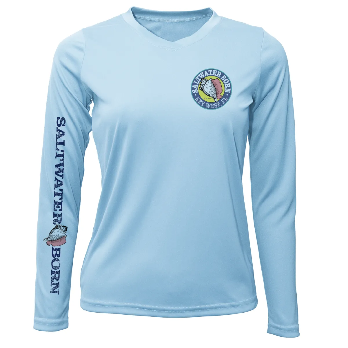Key West "Surrender The Booty" Women's Long Sleeve UPF 50  Dry-Fit Shirt