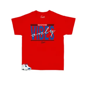 Kids -  Foamposite USA Vibes Shirt