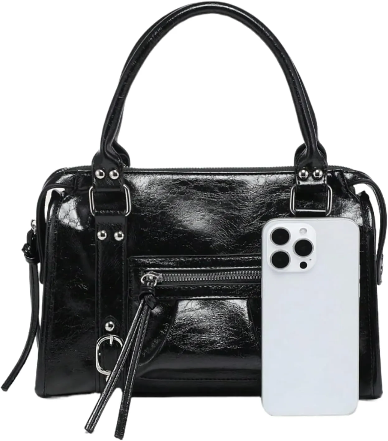 Leather Tote Bag for Women Vintage Hobo Western Crossbody Shoulder Bag Trendy Anti-thief Lady Purses Handbags