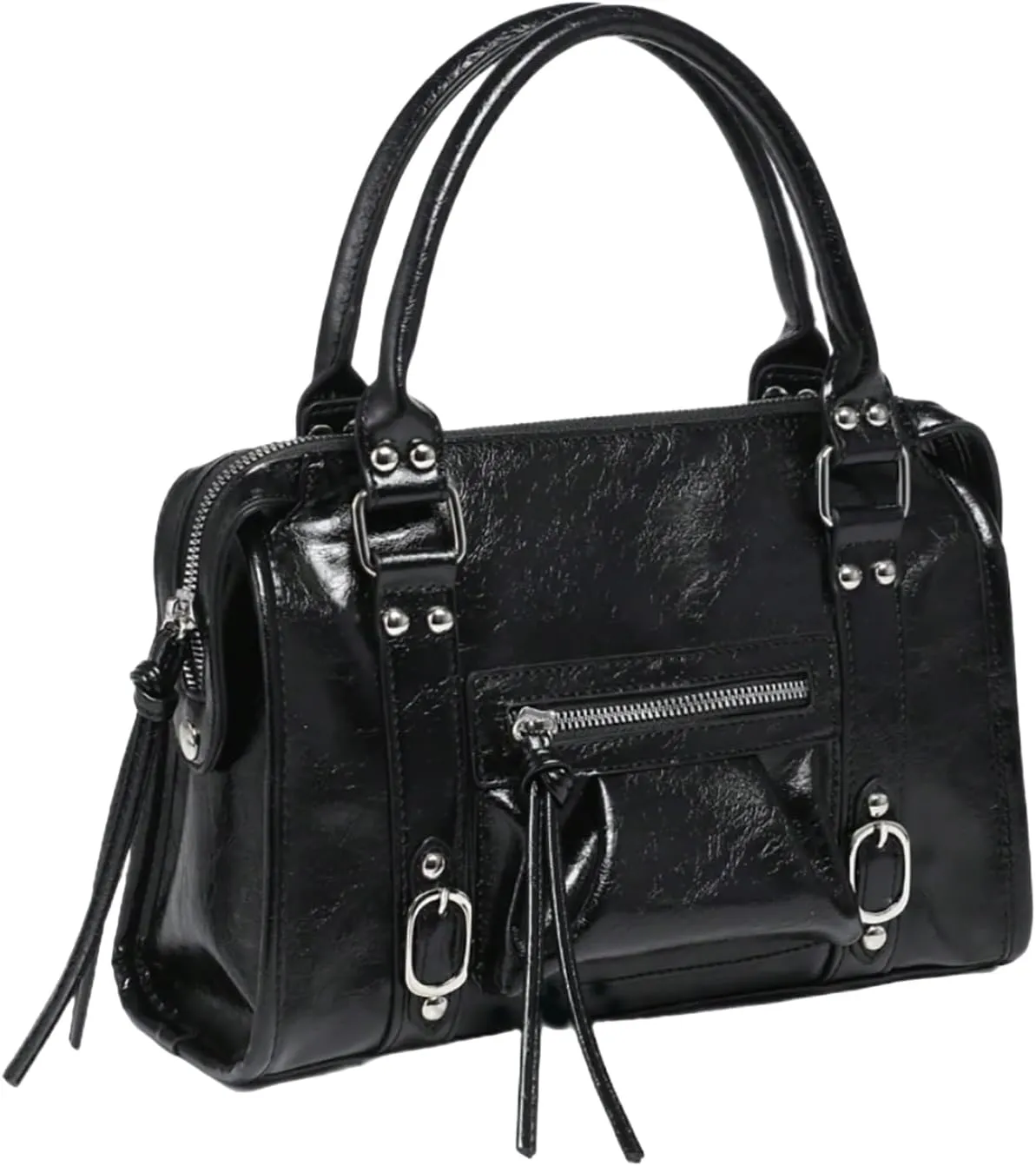 Leather Tote Bag for Women Vintage Hobo Western Crossbody Shoulder Bag Trendy Anti-thief Lady Purses Handbags