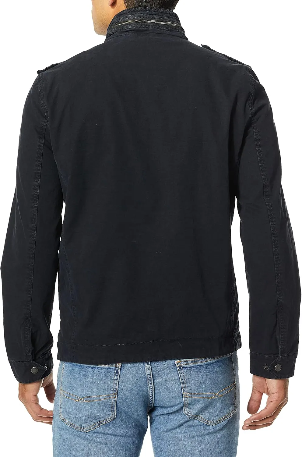 Levi's Mens Washed Cotton Military Jacket (Regular & Big & Tall Sizes)