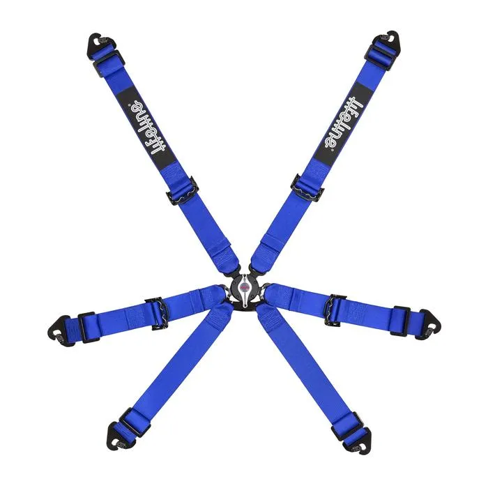 Lifeline Becketts 6pt FIA Harness - 2" - Pull-Up - 2028 Expiration