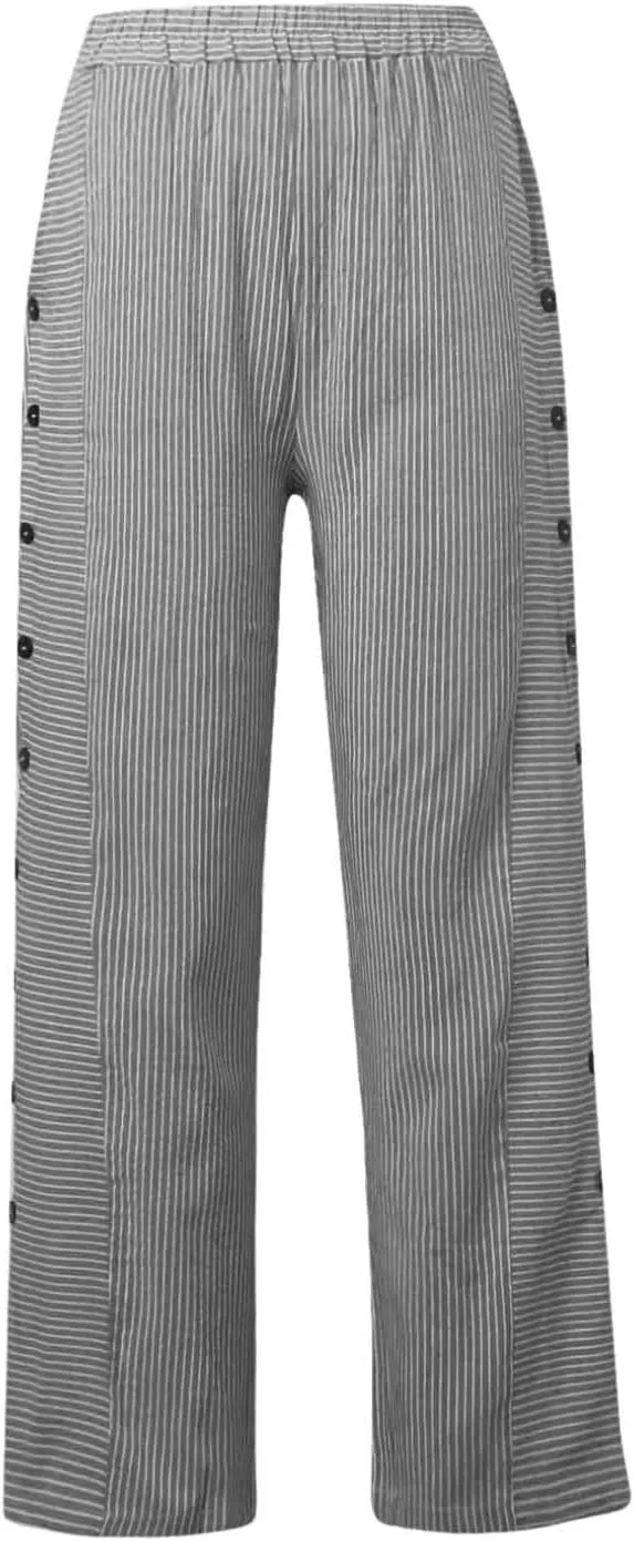 Linen Pants for Women, Peasant Pants Casual Straight Leg Linen Breathable Lounge