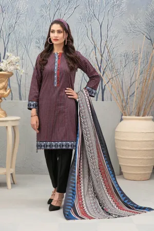 Mahjabeen by Tawakkal Stitched 3 Piece Digital Printed Lawn Collection'2022-D-6748