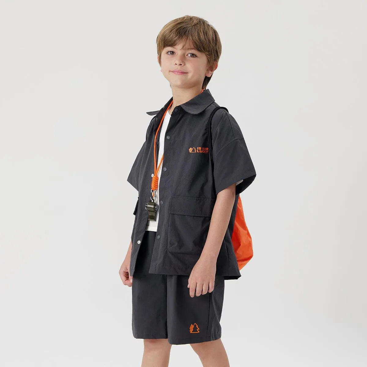 MARC & JANIE Boys Large Pocket Shirts 230917