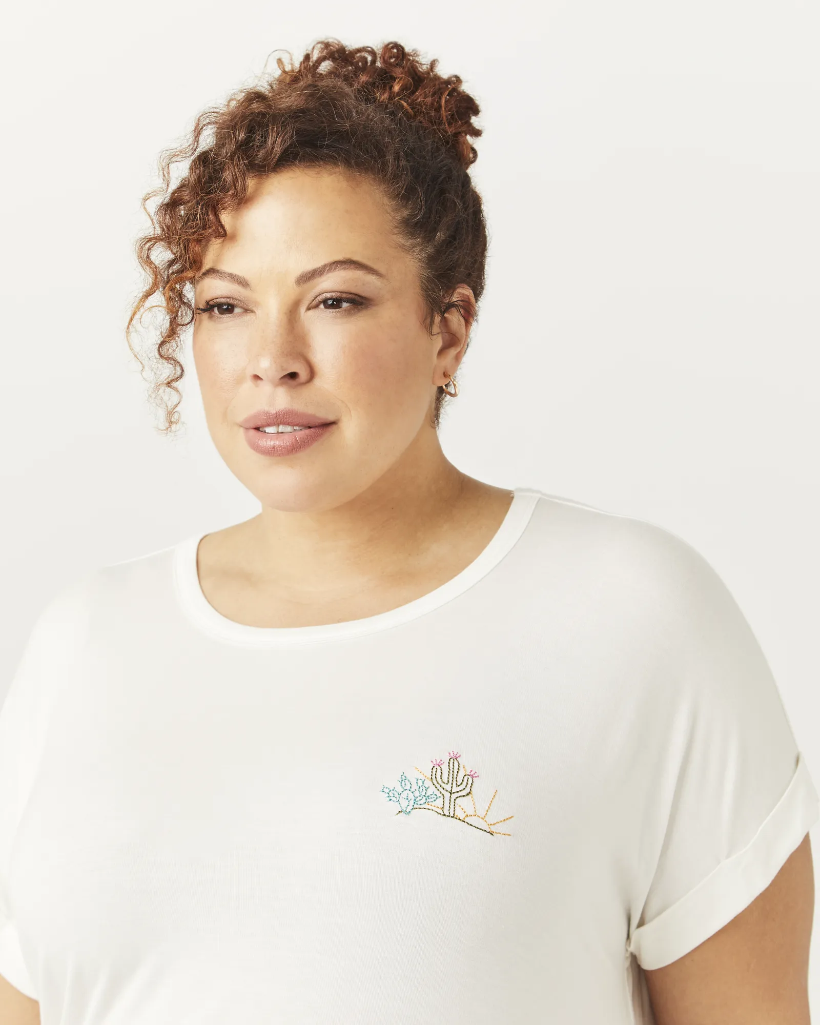 Mariah Graphic Tee | Ivory