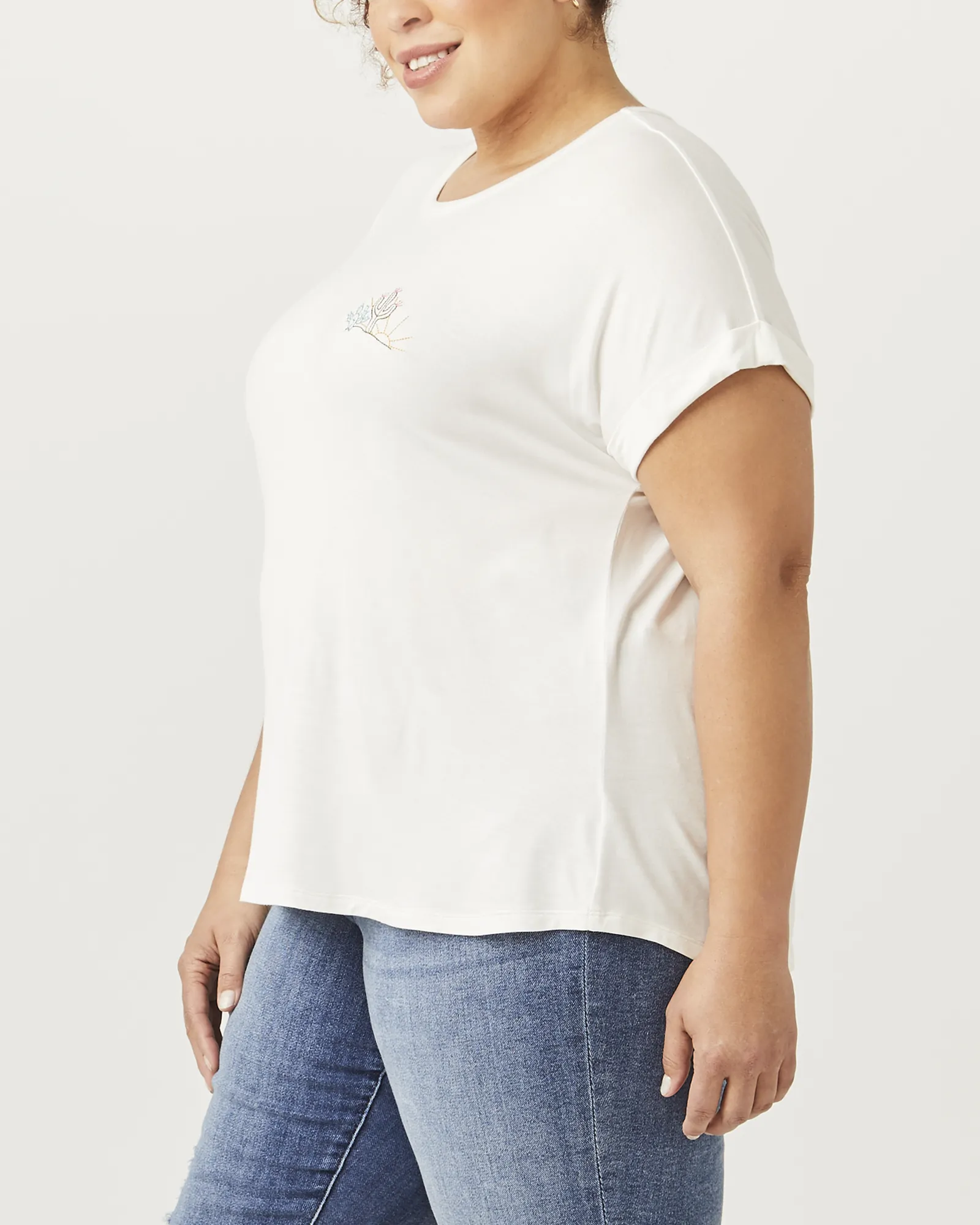 Mariah Graphic Tee | Ivory