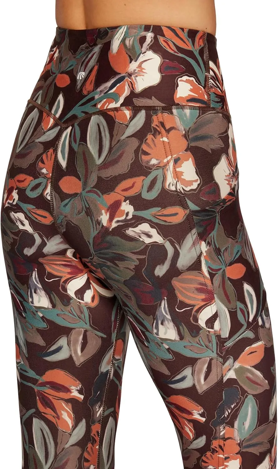Marika Women's Drew High Waist Tummy Control Mid-Calf Leggings