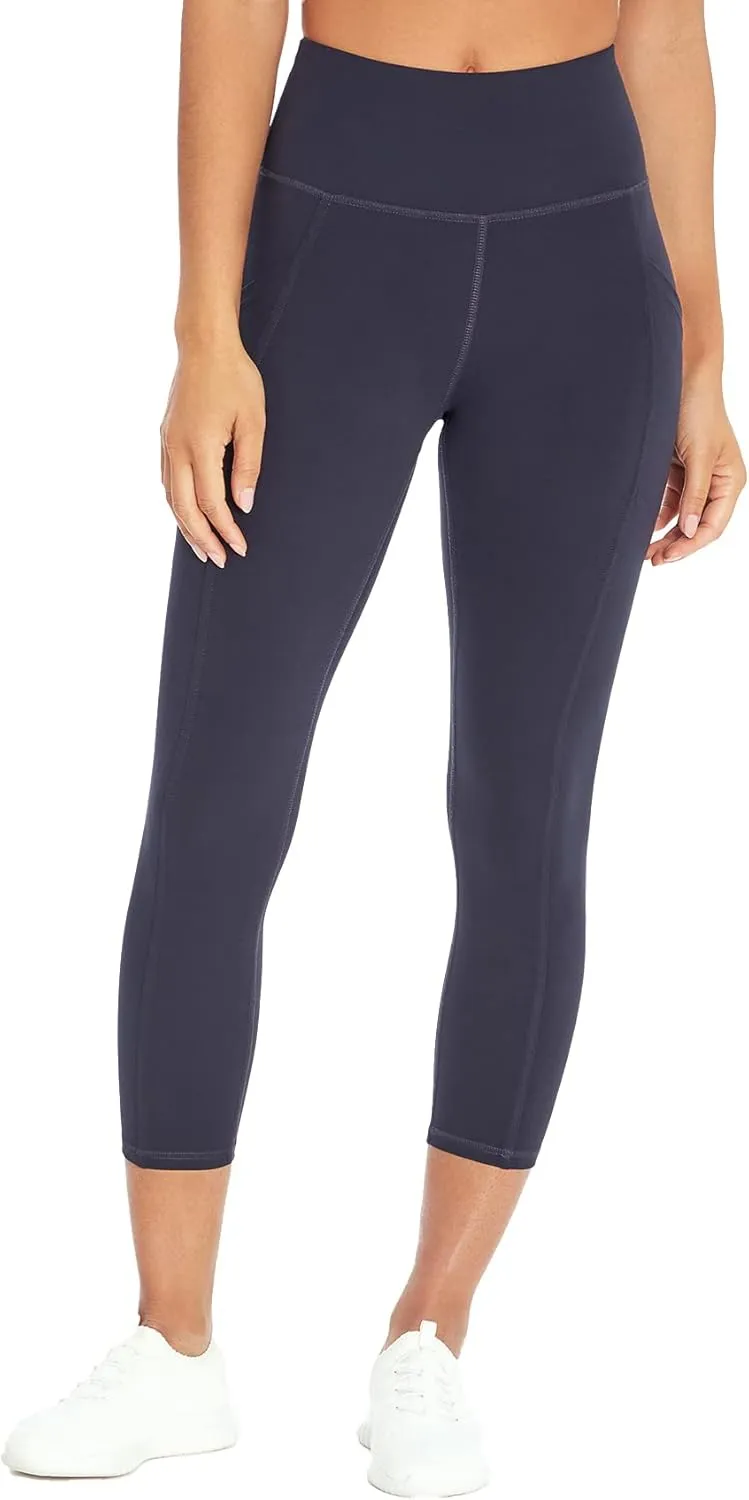 Marika Women's Drew High Waist Tummy Control Mid-Calf Leggings