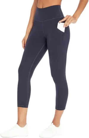 Marika Women's Drew High Waist Tummy Control Mid-Calf Leggings
