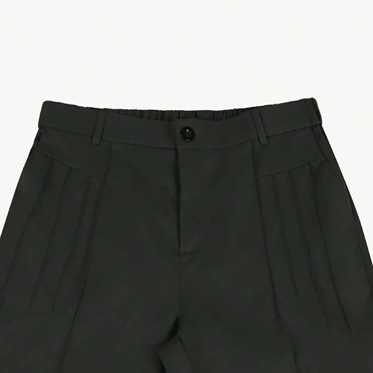 Mens Pleated Front Casual Pants Trendy Solid Pant Outdoor Fashion Slim Fit Trousers for Mens with Pockets