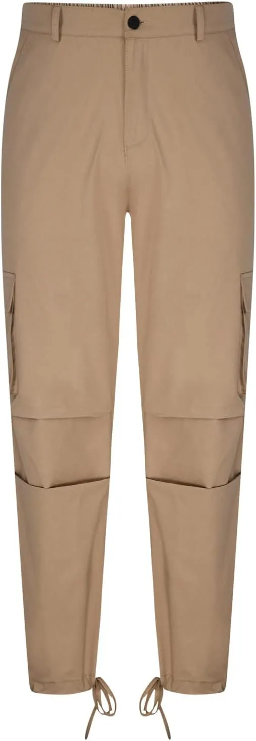 Mens Sweatpants Cotton Workout Active Athletic Hiking Pants with Pockets Slim Fit Outdoor Tactical Jogger Cargo Pants