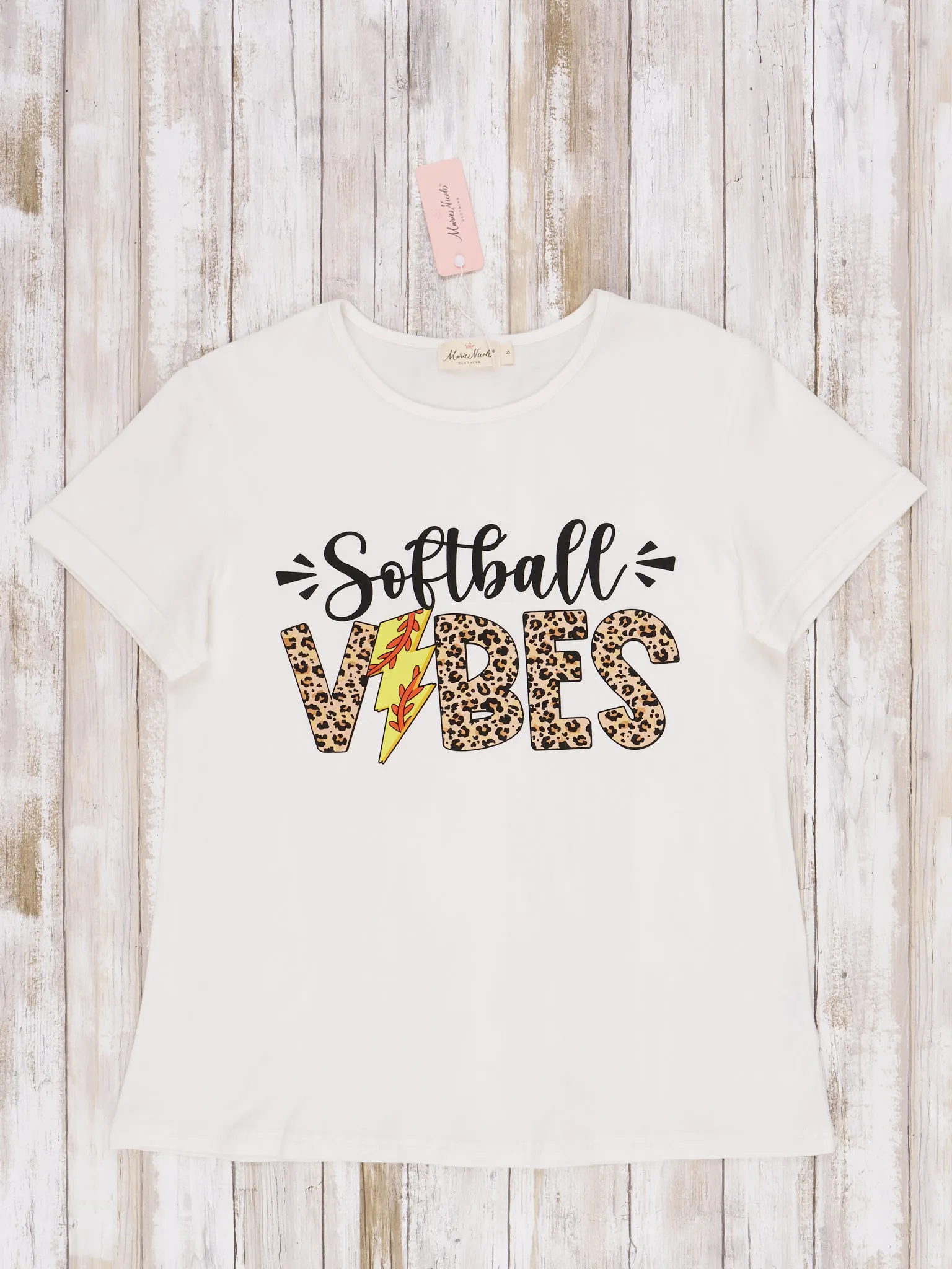 Mom & Me "Softball Vibes" Tee