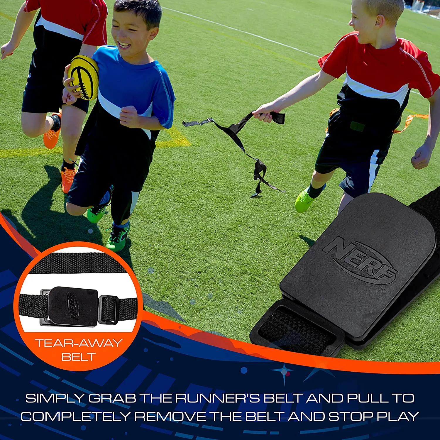 Nerf 10 Player Flag Football Set
