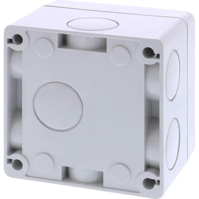 NHP 20 Amp 1 Gang N-LINE Weatherproof Switch Grey