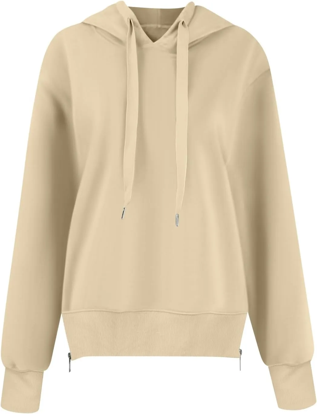 Oversized Hoodies for Women Winter Trendy Preppy Sweatshirts Soft Comfy Hoodie Athletic Side Slit Hooded Sweatshirt