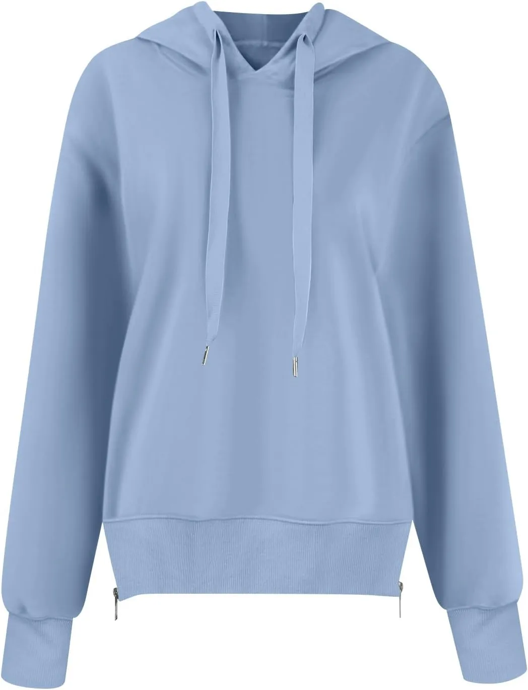 Oversized Hoodies for Women Winter Trendy Preppy Sweatshirts Soft Comfy Hoodie Athletic Side Slit Hooded Sweatshirt