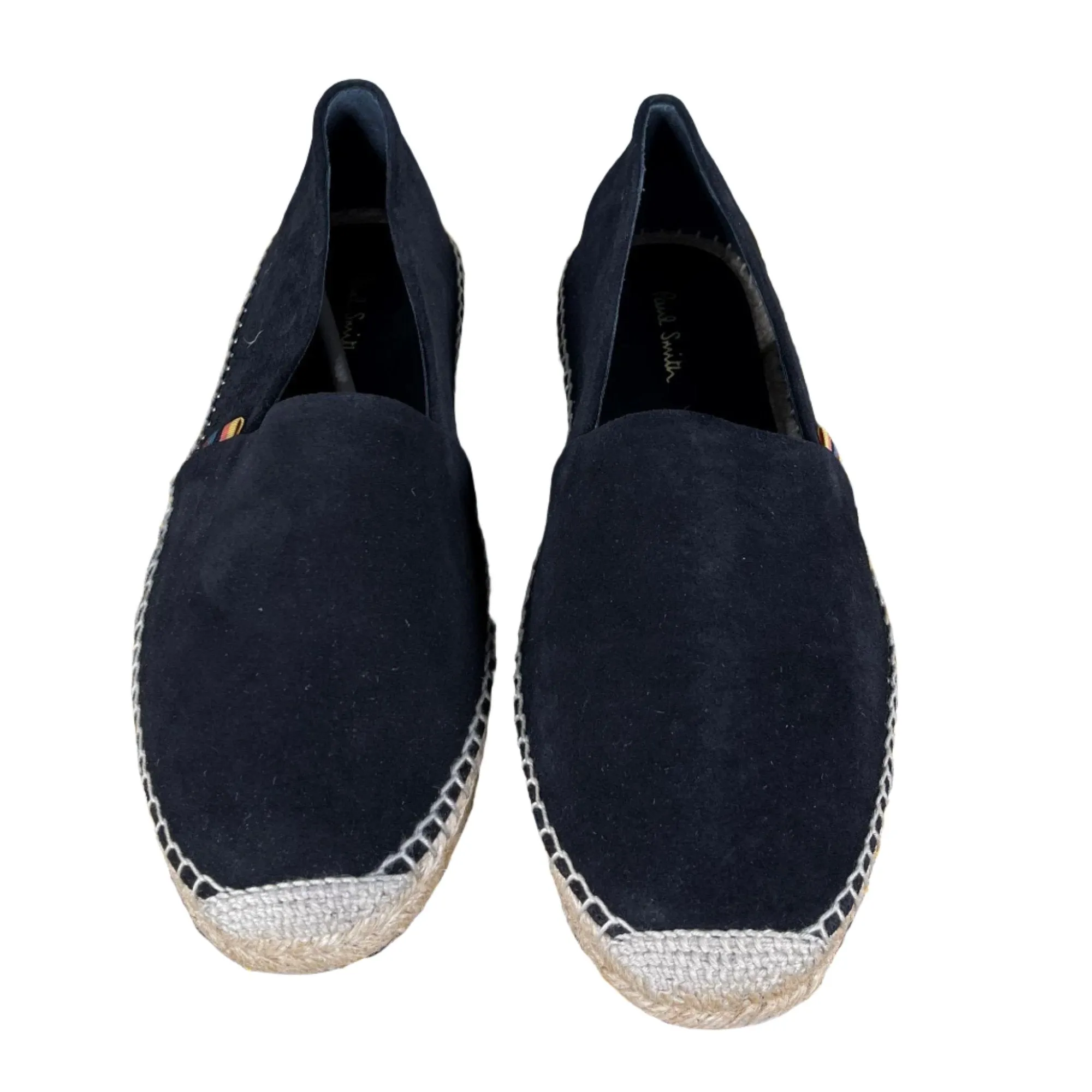 Paul Smith Mens SUN03 Sunny Black Leather Espadrilles