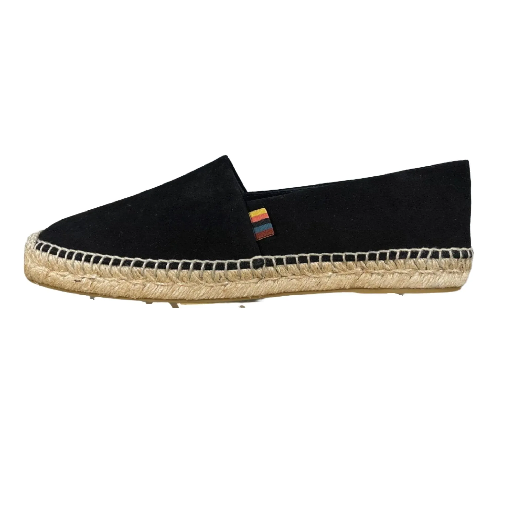 Paul Smith Mens SUN03 Sunny Black Leather Espadrilles